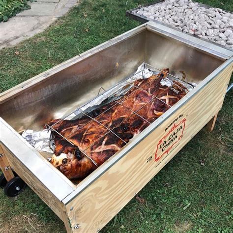 la caja pig roasting box